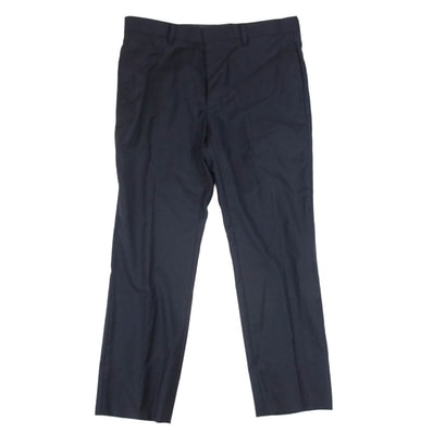 WACKO MARIA ワコマリア パンツ Loro Piana ロロピアーナ生地 FOUR SEASONS スラックスパンツ ネイビー系 M【中古】