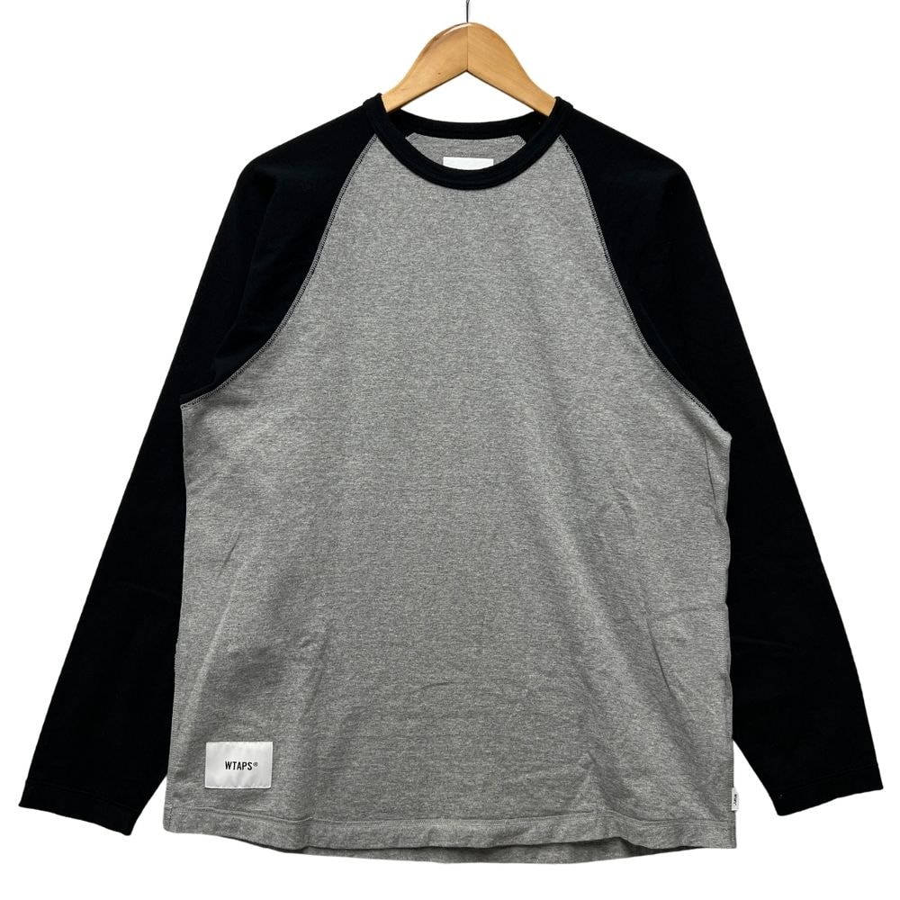 WTAPS ダブルタップス 26SS IAN / LS / COTTON ラグラン 長袖Tシャツ 55972
