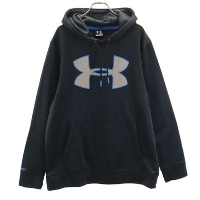 UNDER ARMOUR アンダーアーマー パーカー L チャコールグレー 裏起毛