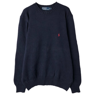 古着 ラルフローレン Ralph Lauren POLO by Ralph Lauren コットンニットセーター メンズL相当/eaa608342