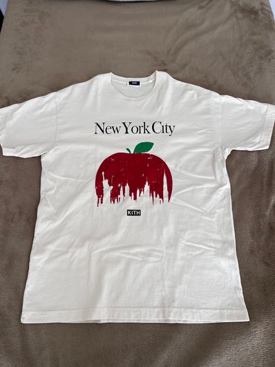 Kith Big Apple Vintage Tee "Waffle"