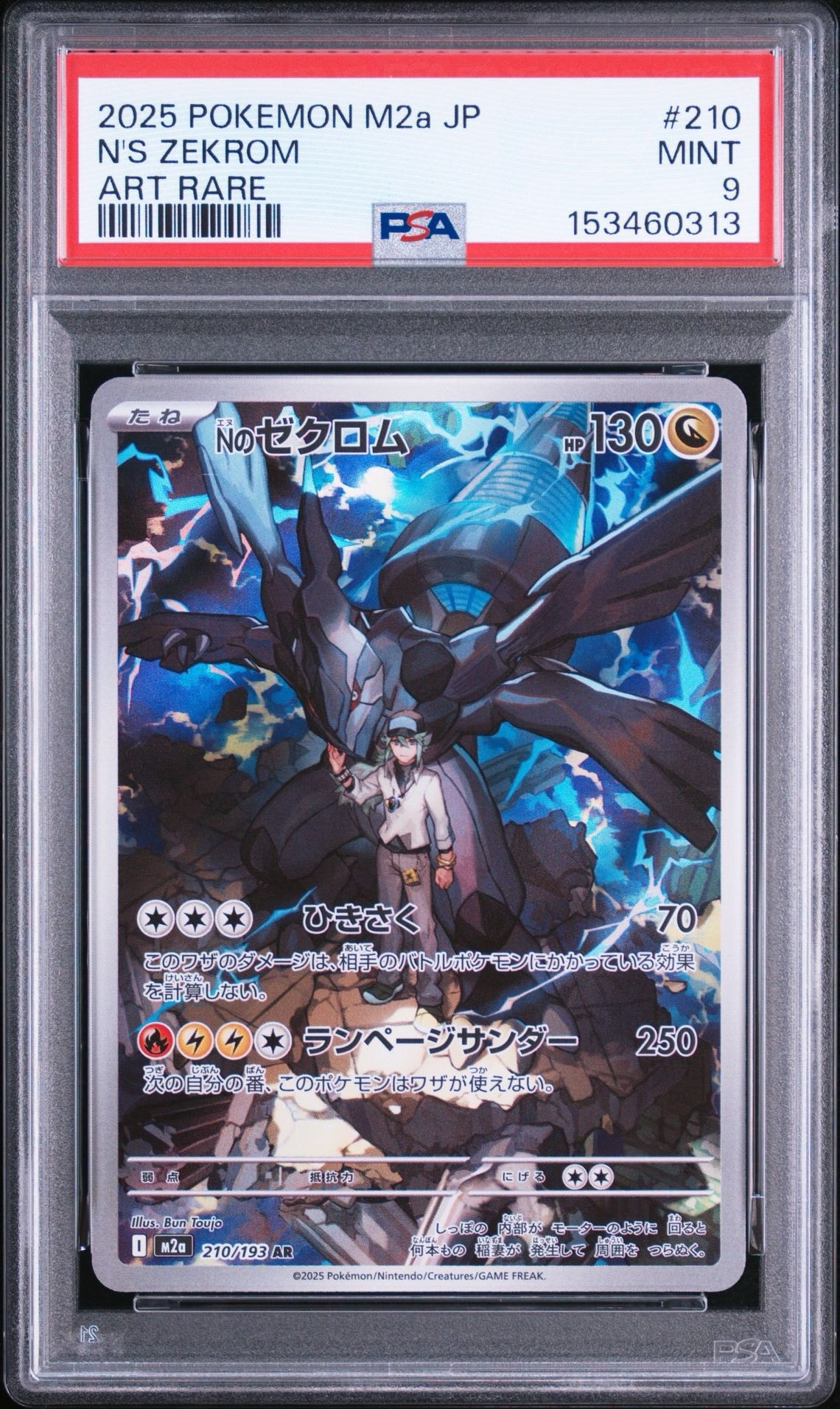 Nのゼクロム AR [M2a 210/193](ハイクラスパック「MEGAドリームex