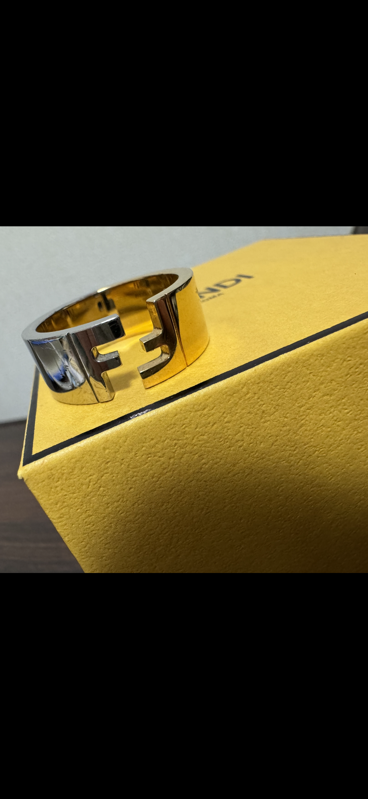 FENDI FF Ring "Gold"