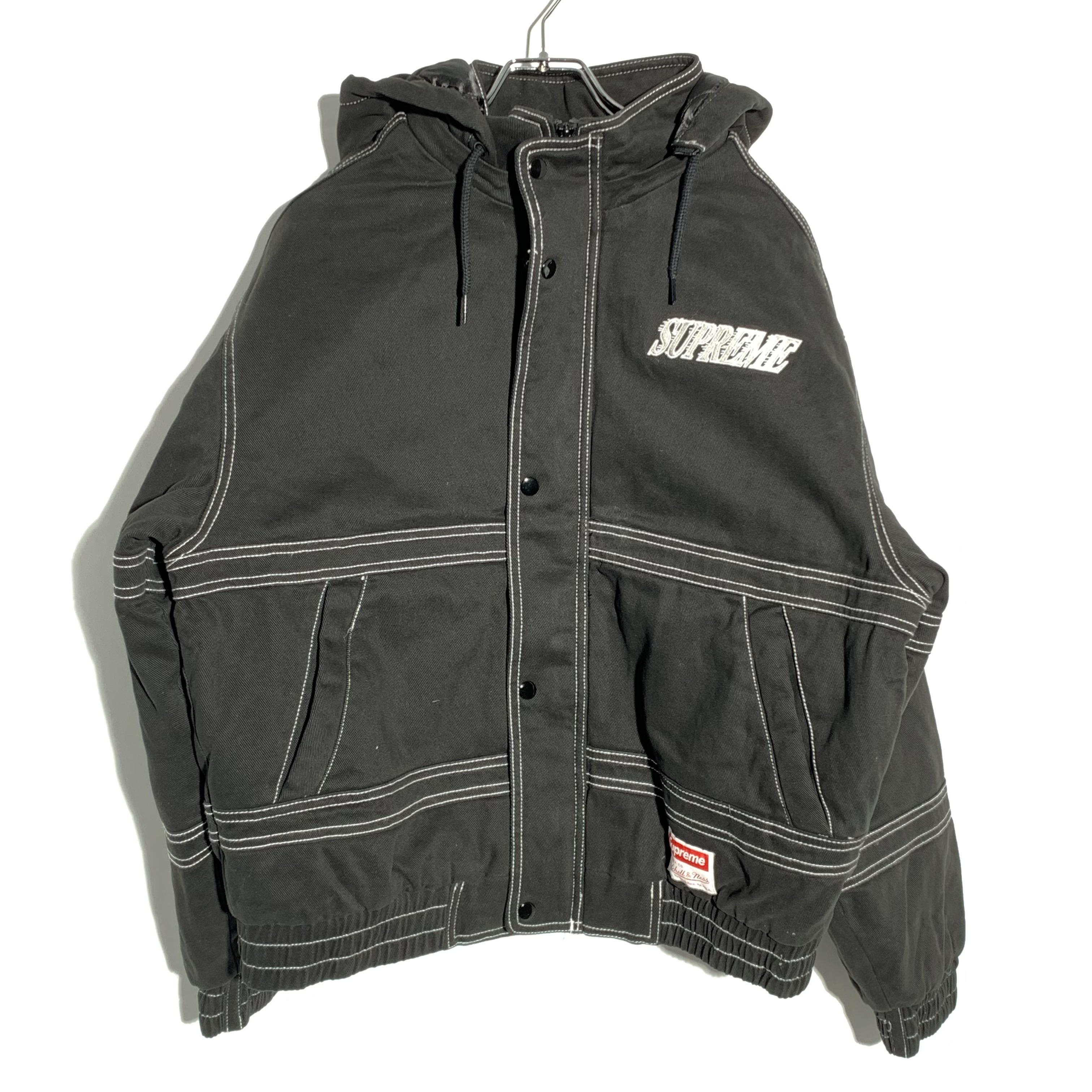 Supreme x Mitchell & Ness Twill Stadium Jacket 
