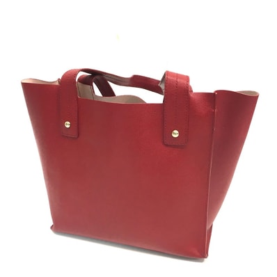 フルラ FURLA カバン トートバッグ ショルダーバッグ ハンドバッグ レザー レッド