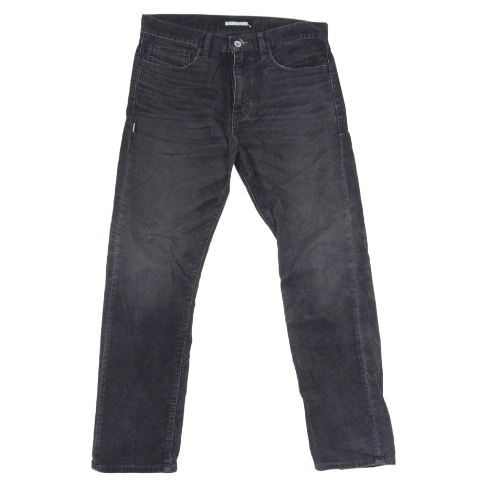 NEIGHBORHOOD ネイバーフッド パンツ 20AW 202XBNH-PTM14 WC.DP NARROW CE-PT コーデュロイ パンツ ブラック系 S【中古】