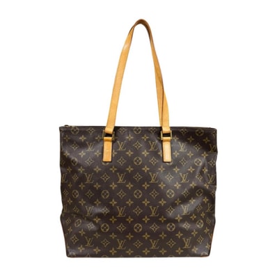 ルイヴィトン カバメゾ モノグラム トートバッグ モノグラムキャンバス M51151 ブラウン レディース LOUIS VUITTON 中古