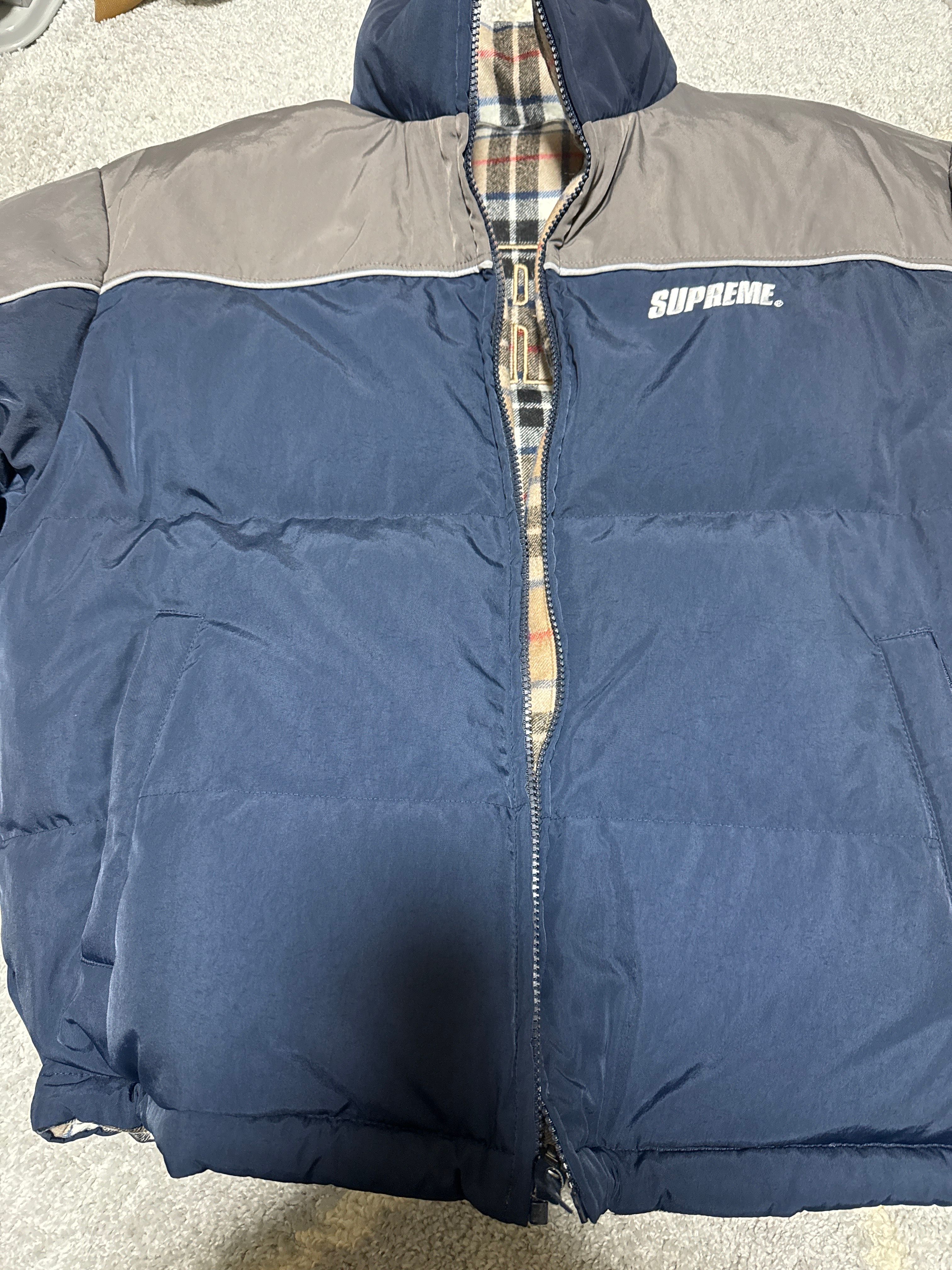Supreme Reversible Puffer Jacket 
