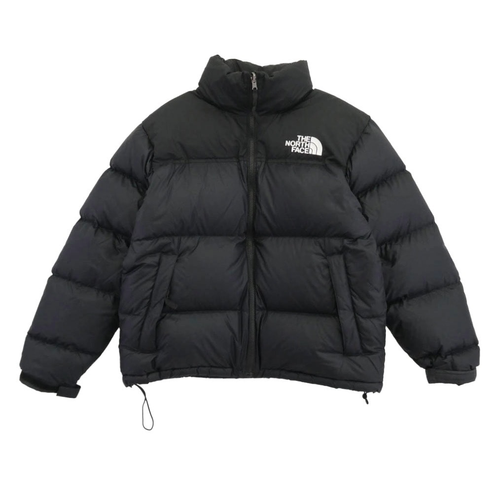 THE NORTH FACE ノースフェイス ダウンジャケット ND92555 NUPTSE JACKET ヌプシジャケット ダウンジャケット ブラック系 M【中古】
