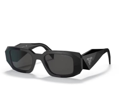 PRADA Women's Acetate Sunglasses "Black"
