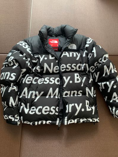 Supreme x The North Face By Any Means Nuptse Jacket "Black"