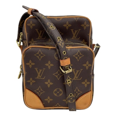 ルイヴィトン アマゾン モノグラム ショルダーバッグ モノグラムキャンバス M45236 ブラウン レディース LOUIS VUITTON 中古