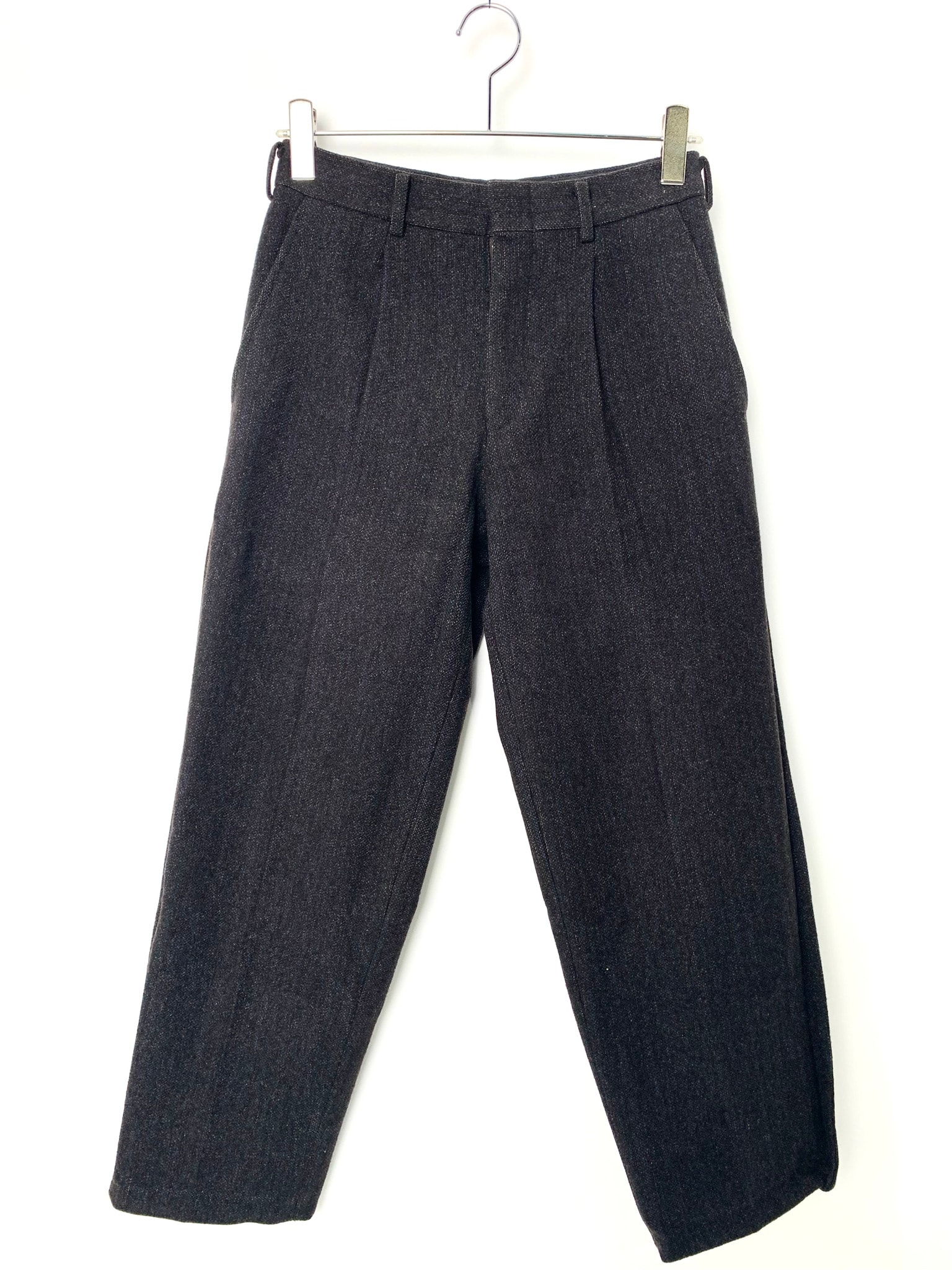 COMME des GARCONS HOMME PLUS 90s 2-Pleat Tapered Pants brown