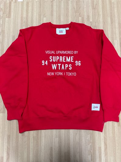Supreme / WTAPS Crewneck "Red"