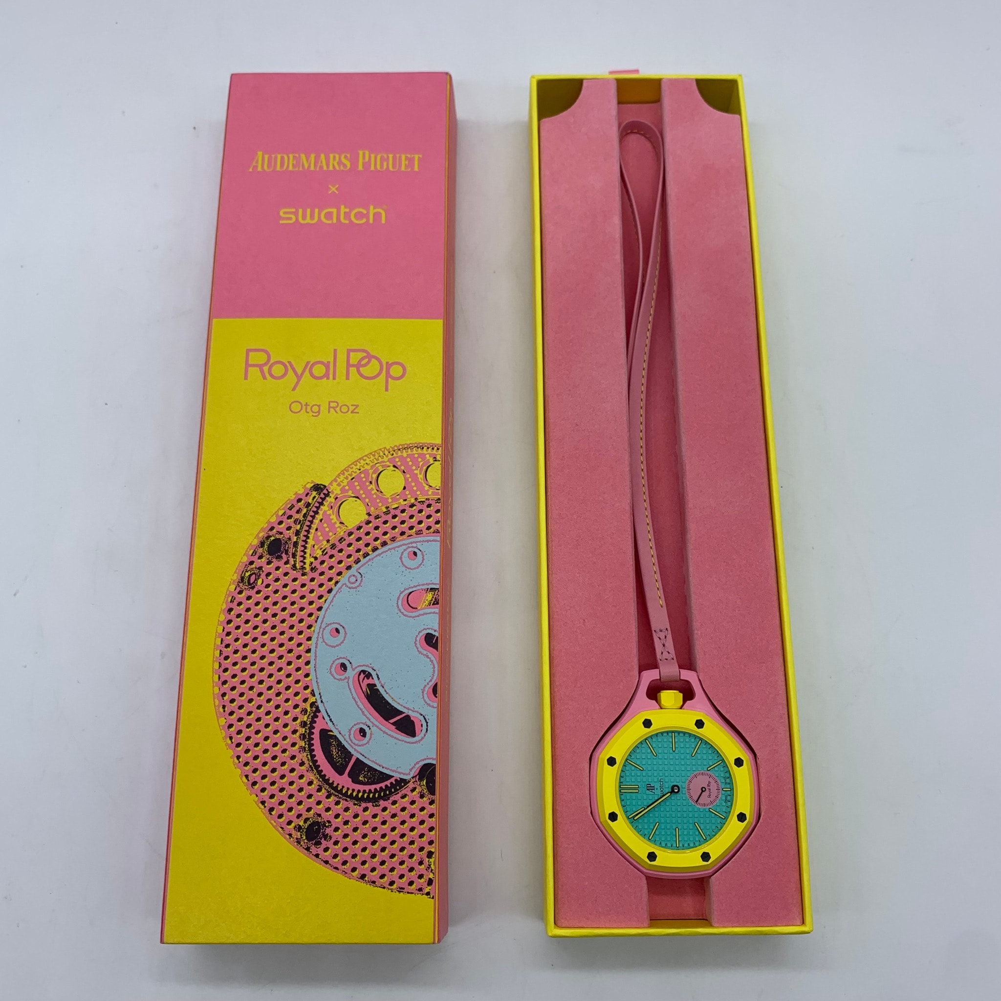 Swatch x Audemars Piguet Royal Pop Otg Roz "Pink/Yellow"
