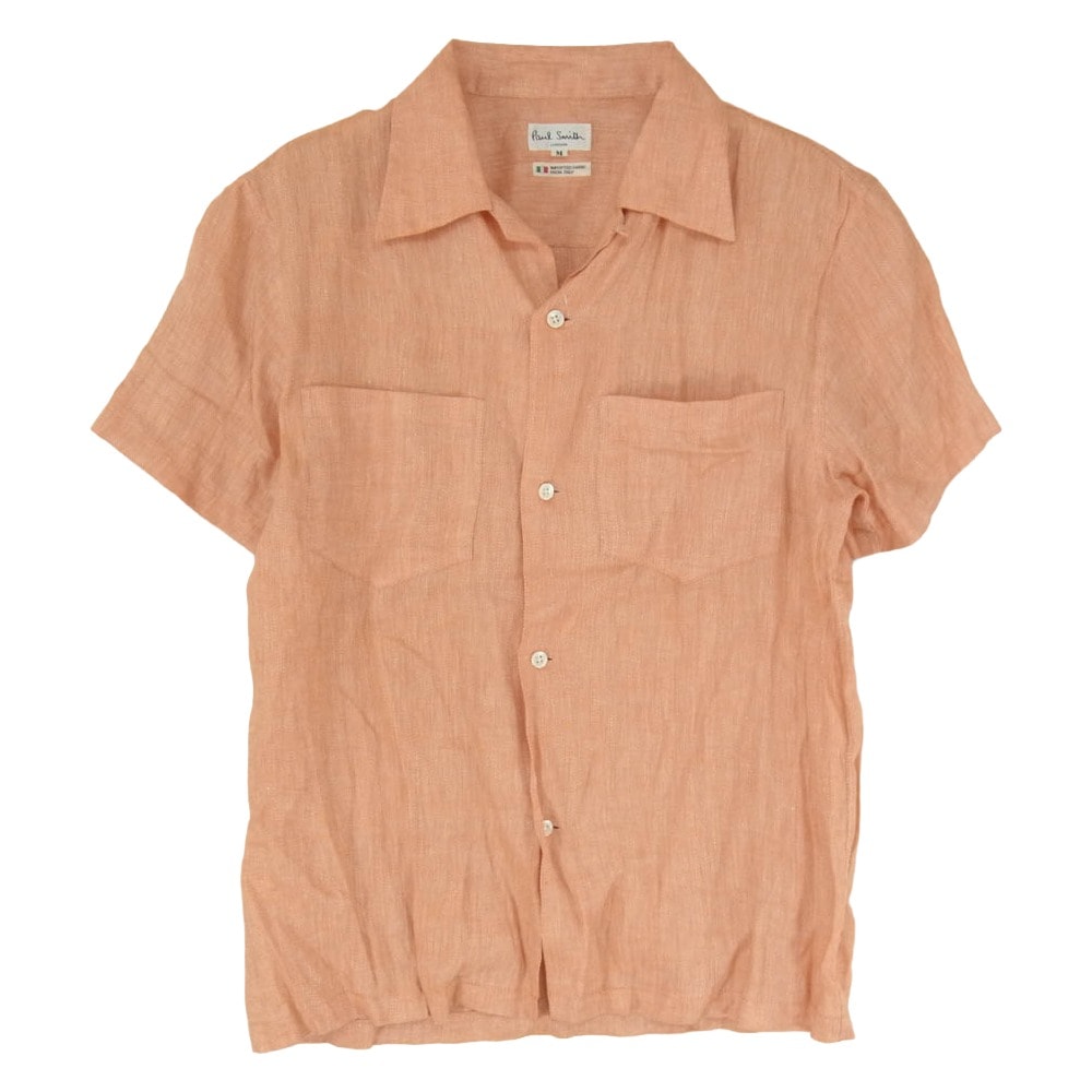 D (傷や汚れあり)】【中古】ポールスミス Paul Smith リネン ショート