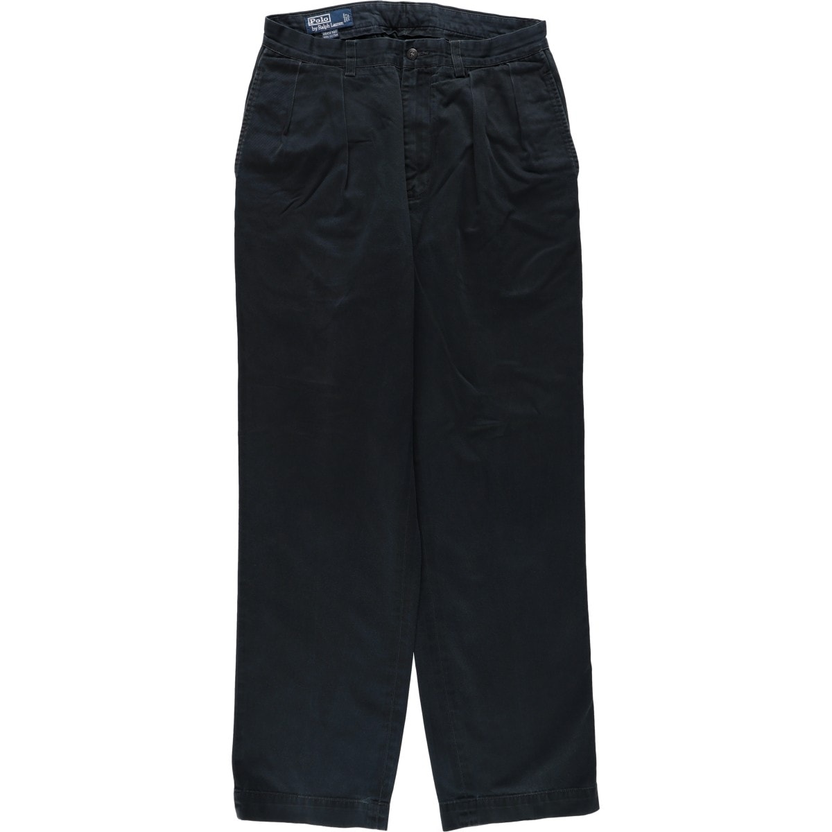 古着 ラルフローレン Ralph Lauren POLO by Ralph Lauren ANDREW PANT ツータック チノパンツ メンズw32相当/eaa682581