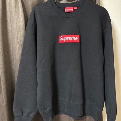 Supreme Box Logo Crewneck "Black" (22FW)