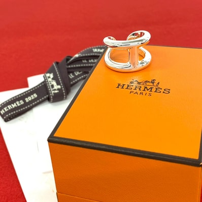 HERMES エルメス オスモズ GM シルバー925 リング・指輪 18号 シルバー
98284