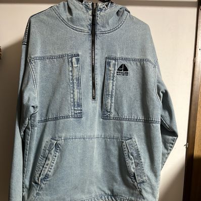 Supreme Nike ACG Denim Pullover "Washed Blue"