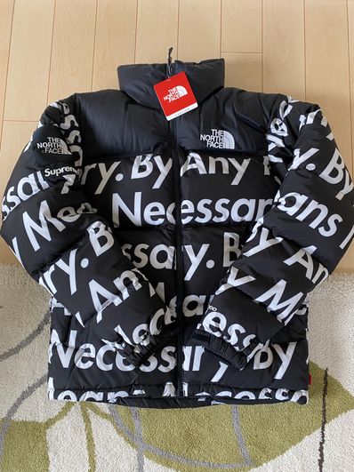 Supreme x The North Face By Any Means Nuptse Jacket "Black"