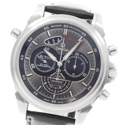 オメガ デビル クロノスコープ ラトラパンテ メンズ 【中古】