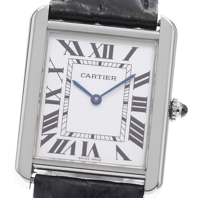 ☆良品 カルティエ タンクソロLM W5200003 メンズ 【中古】