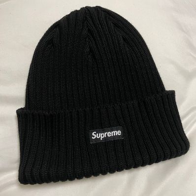 Supreme Overdyed Beanie "Black"(19SS)