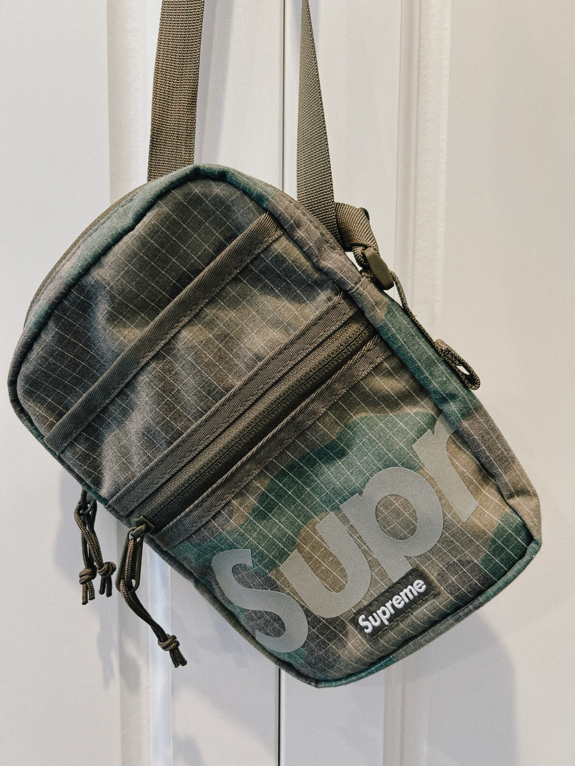 Supreme Shoulder Bag "Woodland Camo" (24SS)