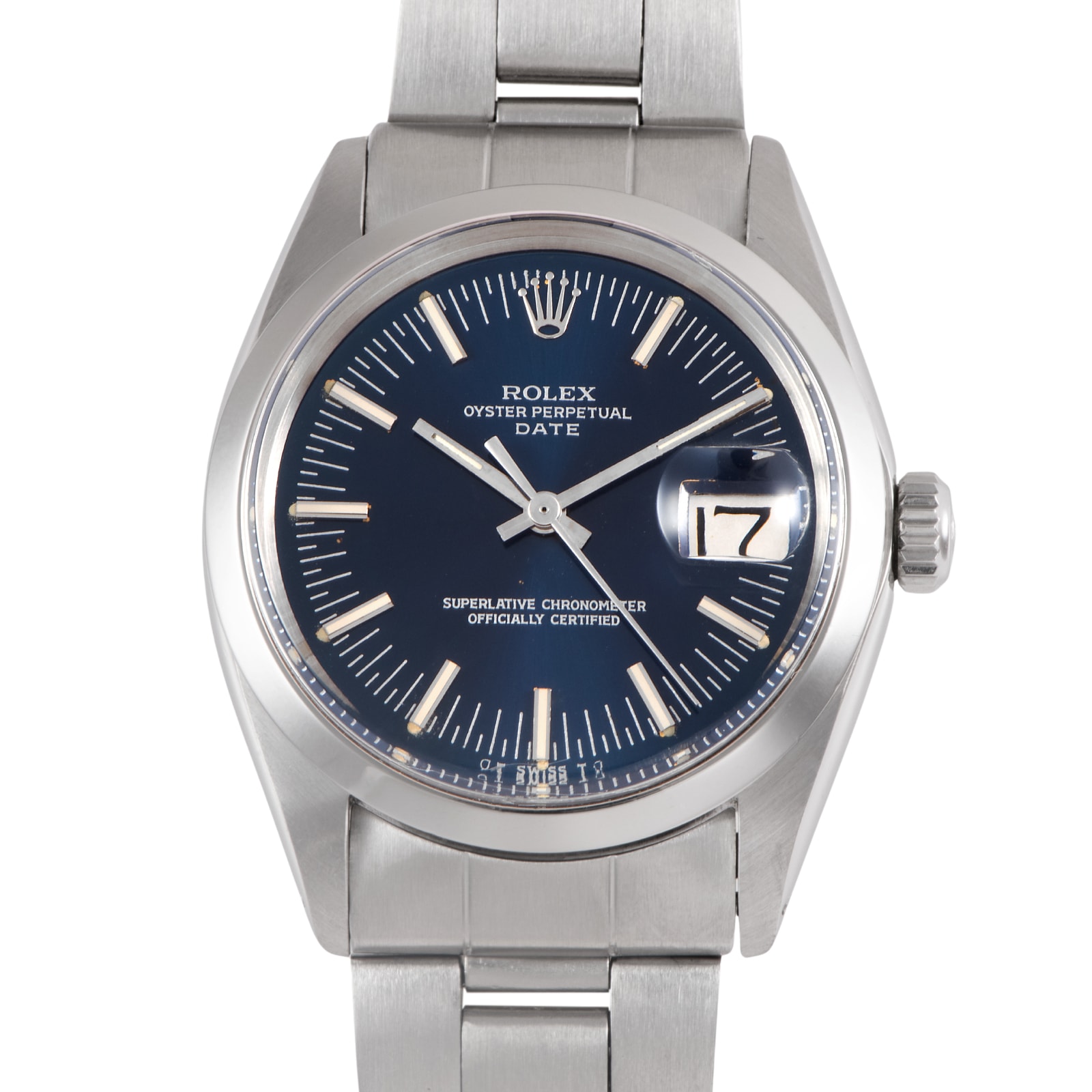 ROLEX ロレックス パーペチュアルデイト Tritium 1978年製 1500 ステンレススチール【中古】