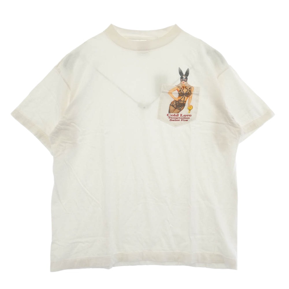 Saint Mxxxxxx SS T-Shirt Pocket "White"
