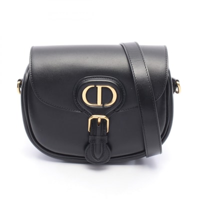 ディオール Dior BOBBY ボビー スモール ショルダーバッグ バッグ レザー レディース ブラック系 M9317UMOL 【中古】