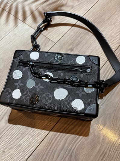 Louis Vuitton x Yayoi Kusama Mini Soft Trunk Monogram Eclipse Painted Dots