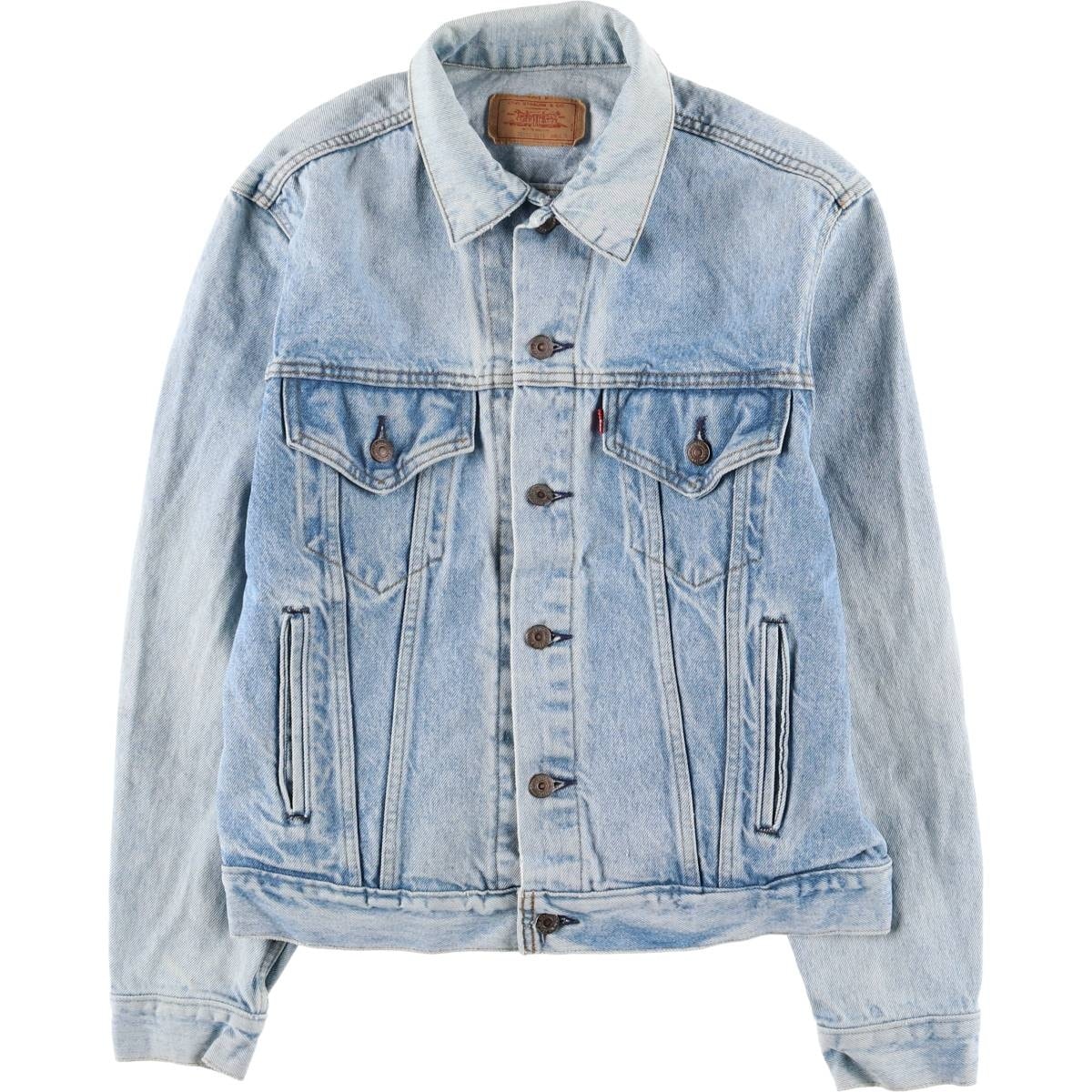 古着 90年代 リーバイス Levi's 70506-0214 デニムジャケット Gジャン USA製 メンズM相当 ヴィンテージ/eaa603970
