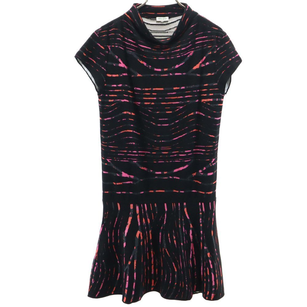 KENZO ケンゾー 総柄 半袖 ワンピース