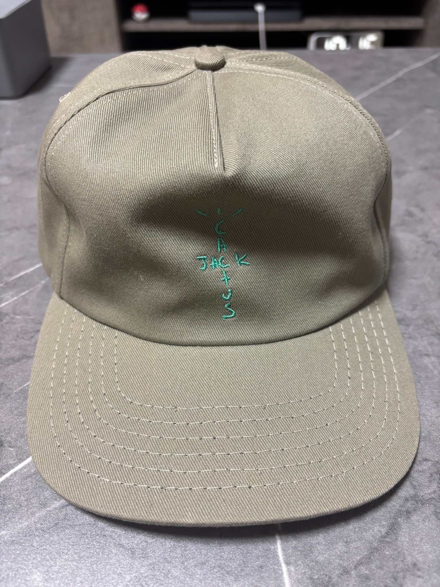 Air Jordan x Travis Cactus Jack Highest Hat "Olive"