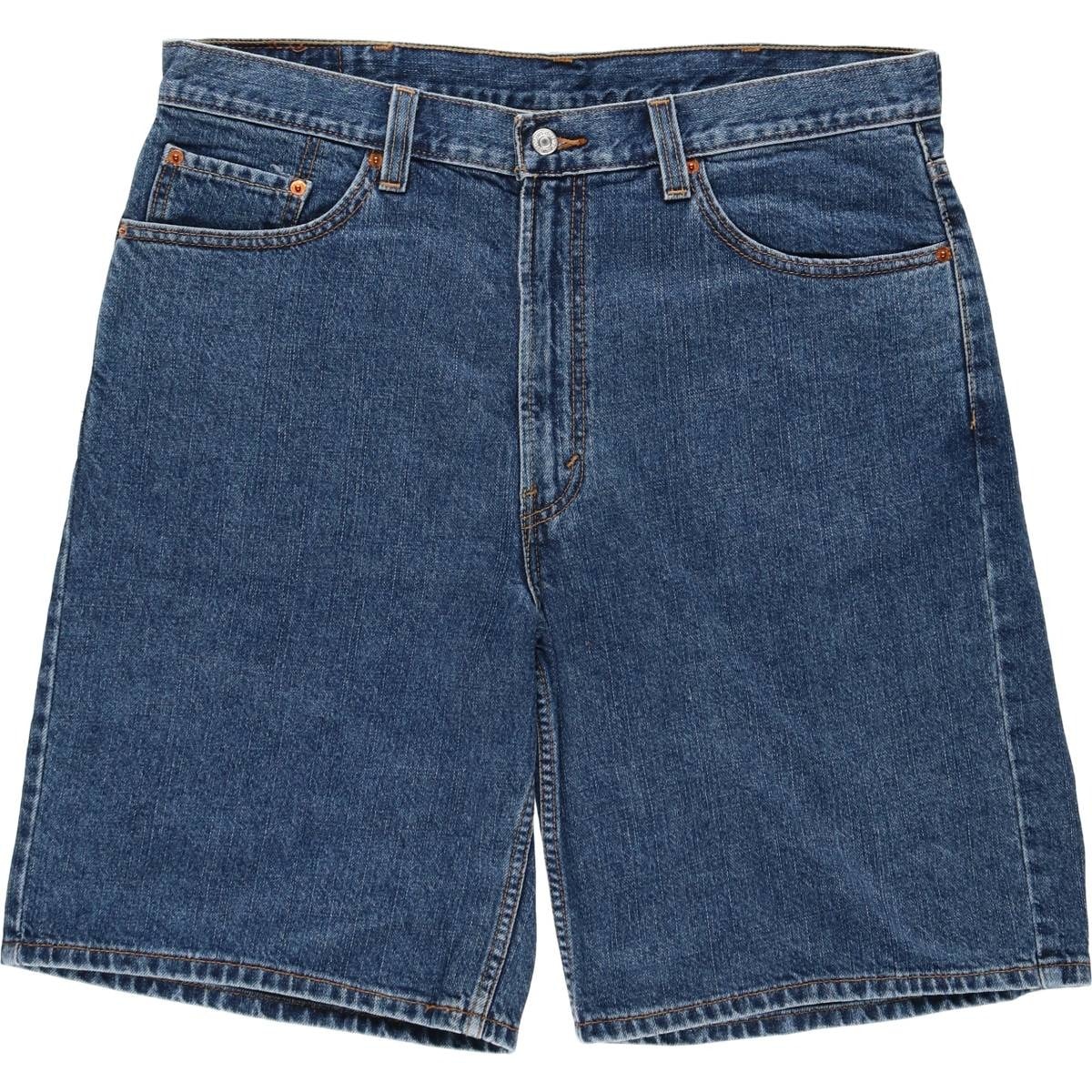 古着 リーバイス Levi's 550 RELAXED FIT デニムショーツ ハーフパンツ ジョーツ メンズw38相当/eaa656851