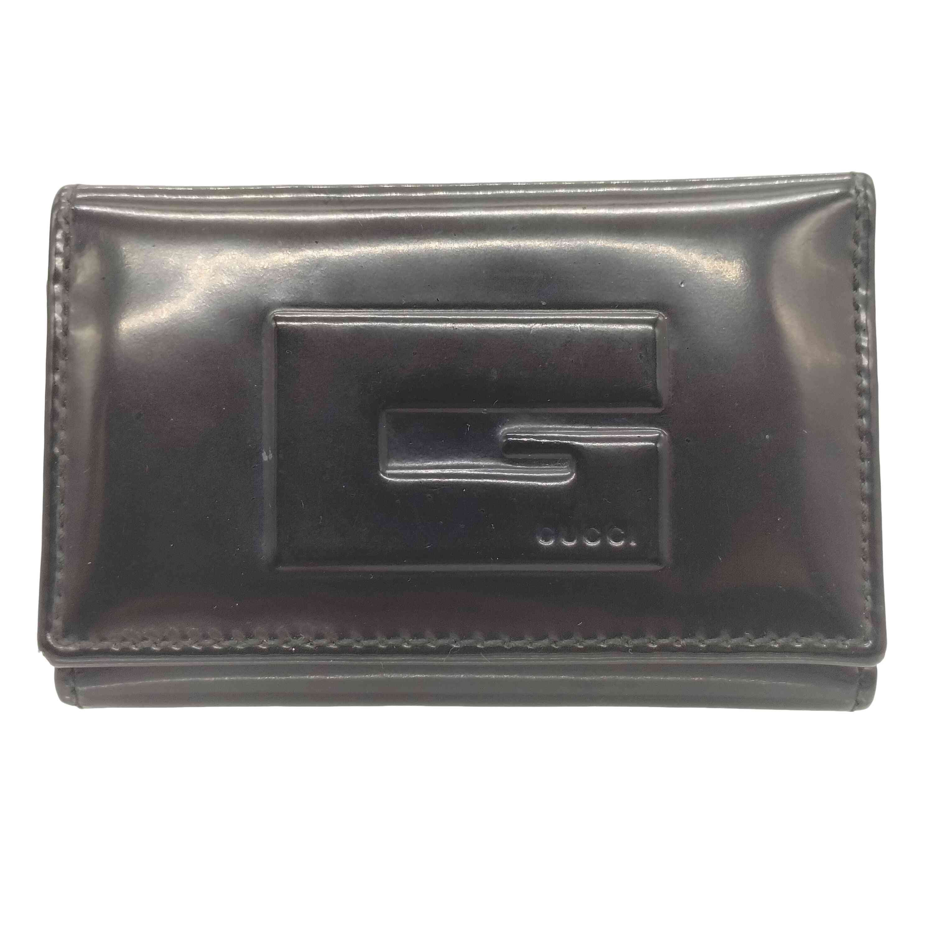 Gロゴ エナメル 6連キーケース【1141685645069】