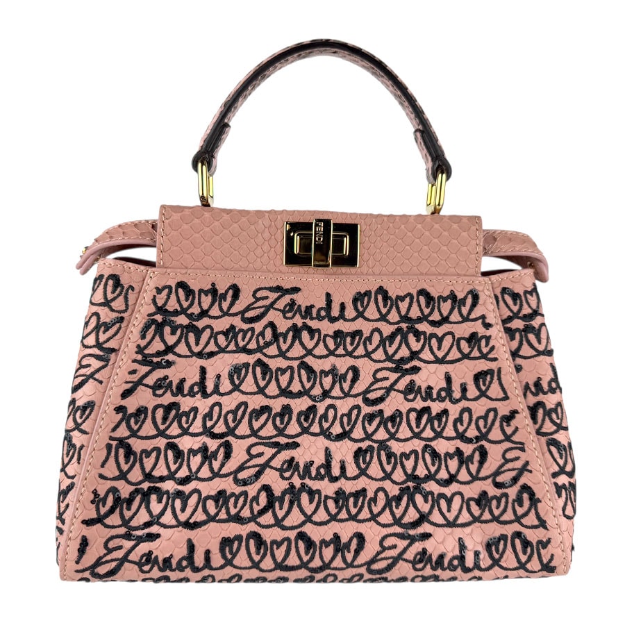 やや傷や汚れあり】フェンディ FENDI ハンドバッグ ショルダーバッグ