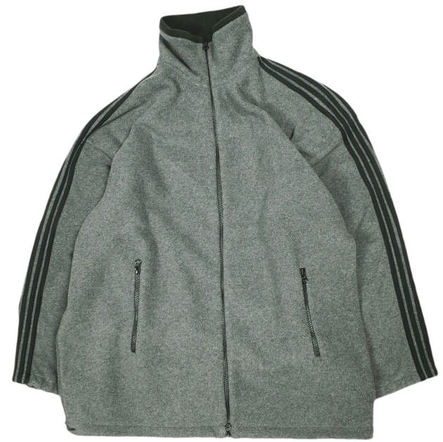 INSCRIRE アンスクリア 25AW 日本製 Fleece Loose Fit Track Jacket フリースルーズフィットトラックジャケット I25AW-BC120 M DK.GREY ユニセックス アウター g26591