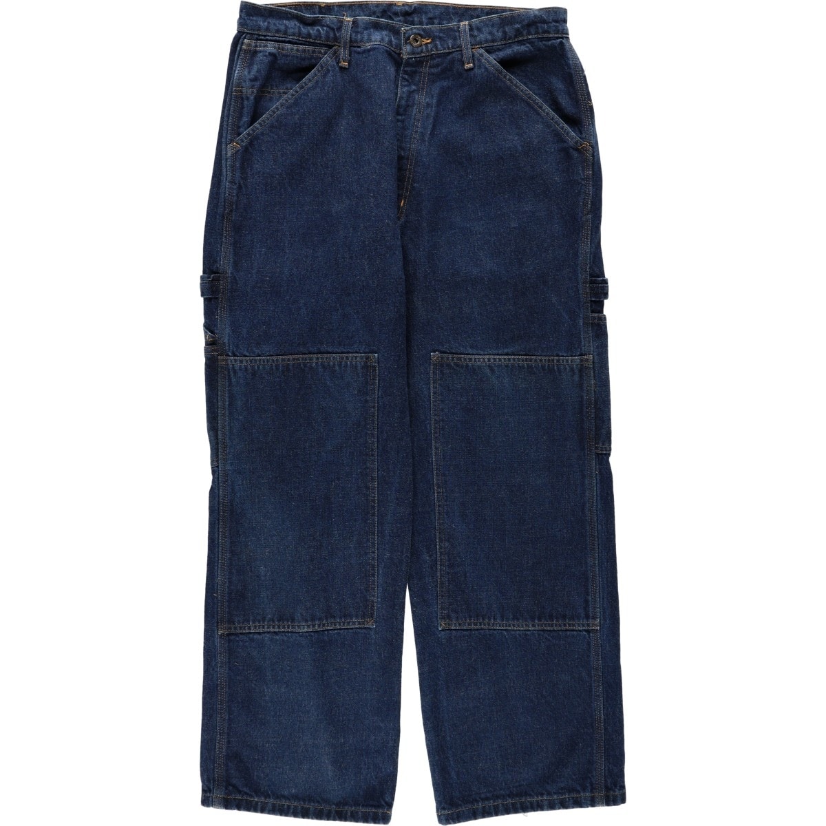 古着 00年代 ラルフローレン Ralph Lauren POLO JEANS COMPANY ダブルニー デニムペインターパンツ メンズw34相当/eaa680023