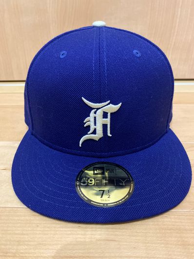 NEW ERA FEAR OF GOD ESSENTIALS 59FIFTY F LOGO STORE ONLY "Dark Royal"