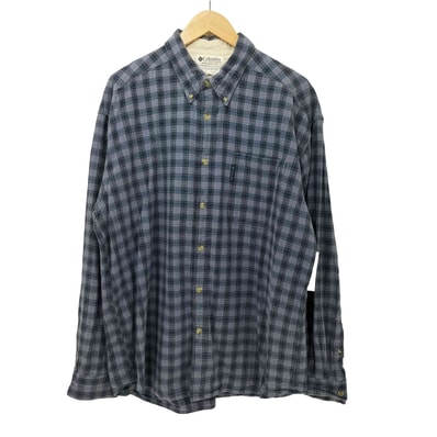 00s インド綿 チェック ボタンダウン L/S シャツ【1142447226656】