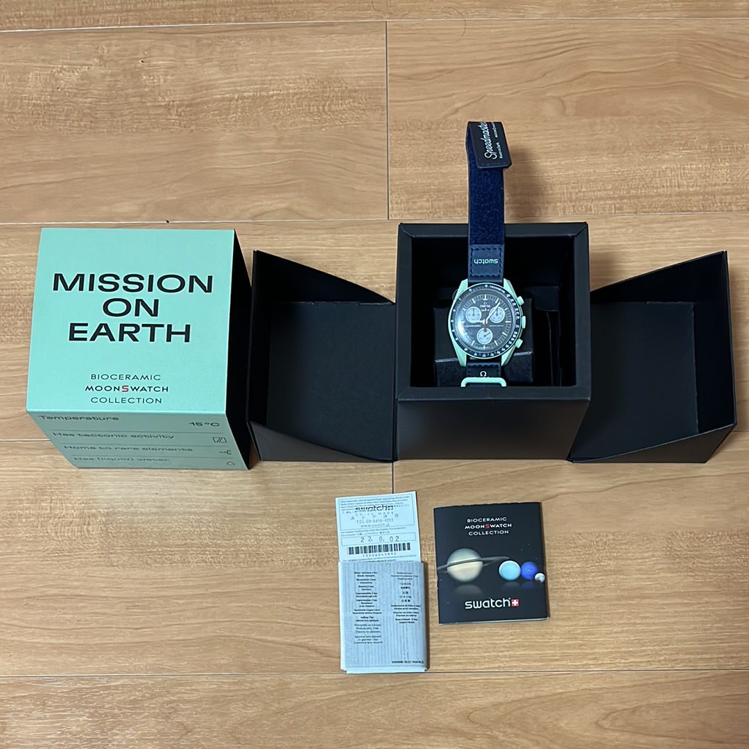 Swatch × Omega Mission on Earth