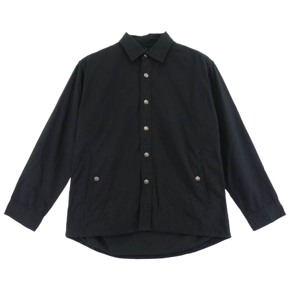 THE NORTH FACE ノースフェイス NY2104N PURPLE LABEL パープルレーベル RipStop Shirt Jacket リップストップ 長袖 シャツ ジャケット ブラック ブラック系 S【中古】