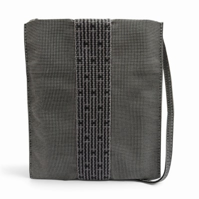 未使用品 エルメス ショルダーバッグ エールライン Hロゴキャンバス ポシェット