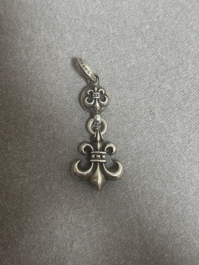 Chrome Hearts 1 Ball BS Flare Charm "Silver"
