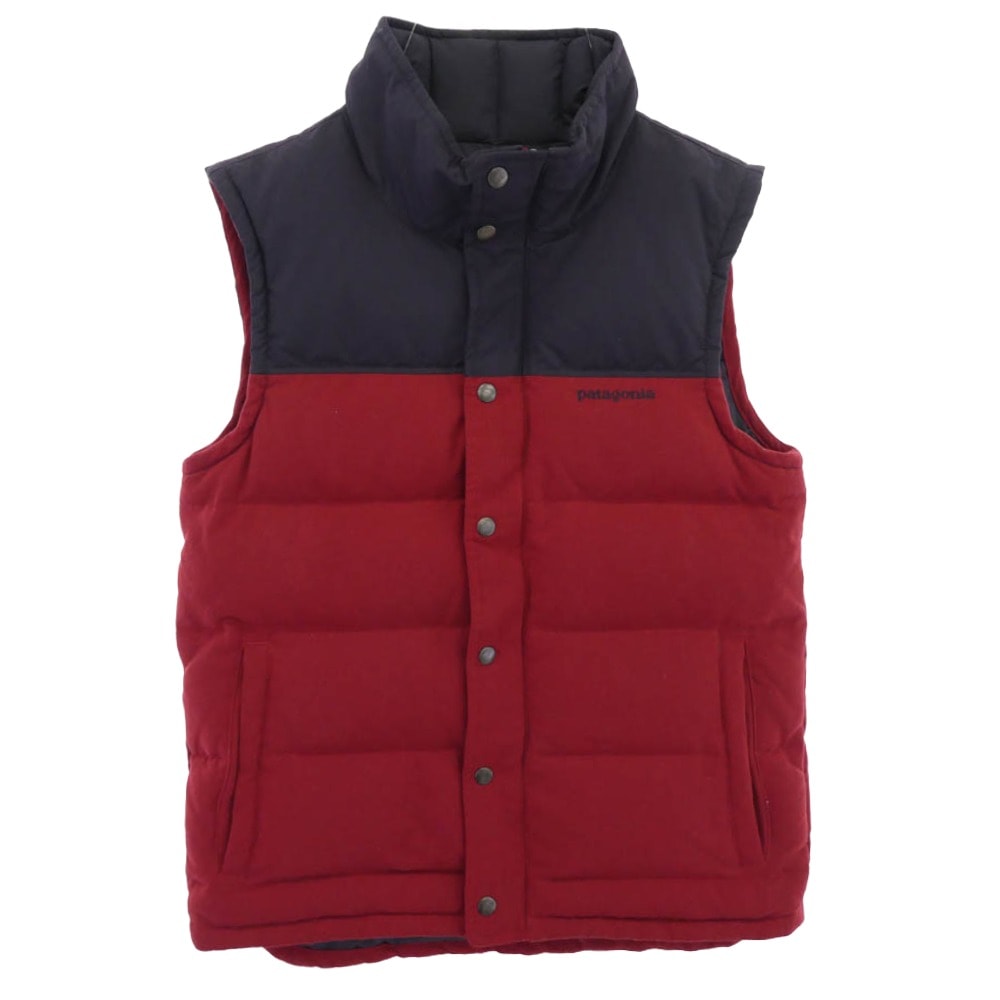 patagonia パタゴニア ベスト 27585 BIVY DOWN VEST ダウン ベスト レッド系 XS【中古】