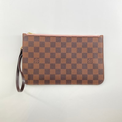 LOUIS VUITTON(ルイ・ヴィトン) ダミエ ネヴァーフル用ポーチ バッグインバッグ 付属品 ポーチ ブラウン
