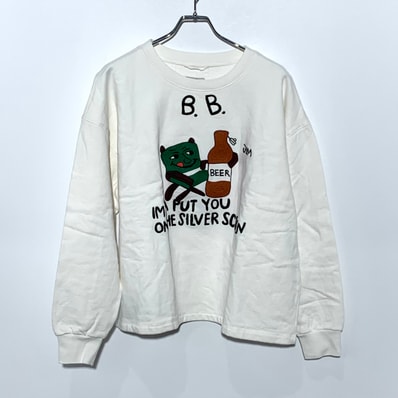 BODE SILVER SCREEN SWEATSHIRT White